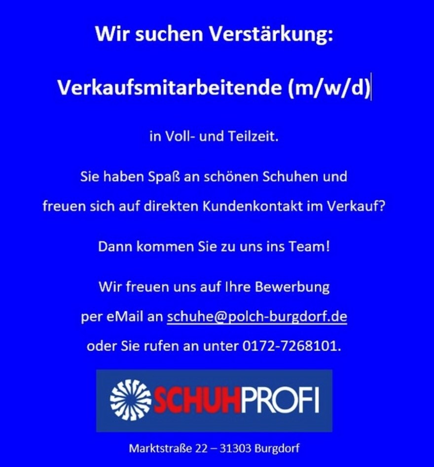Stellenanzeige-Polch-Burgdorf